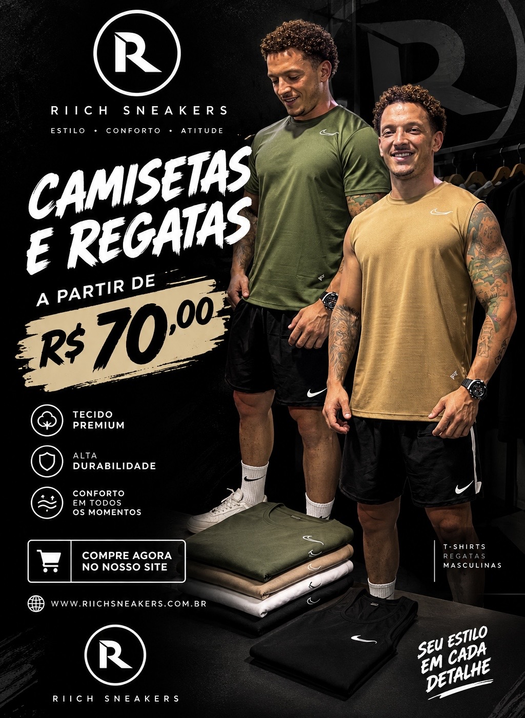 Banner 3 da Riich Sneakers