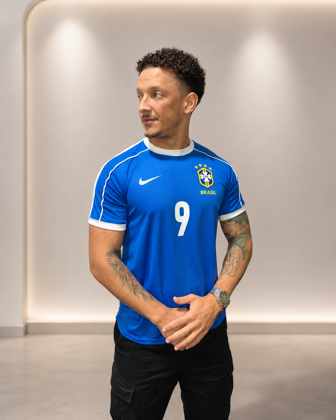 Camisa Retrô da Seleção Brasileira