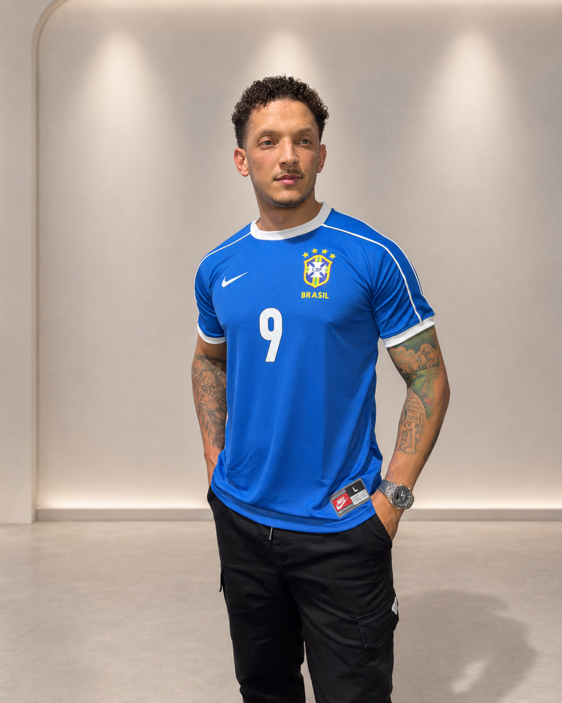 Camisa Retrô da Seleção Brasileira